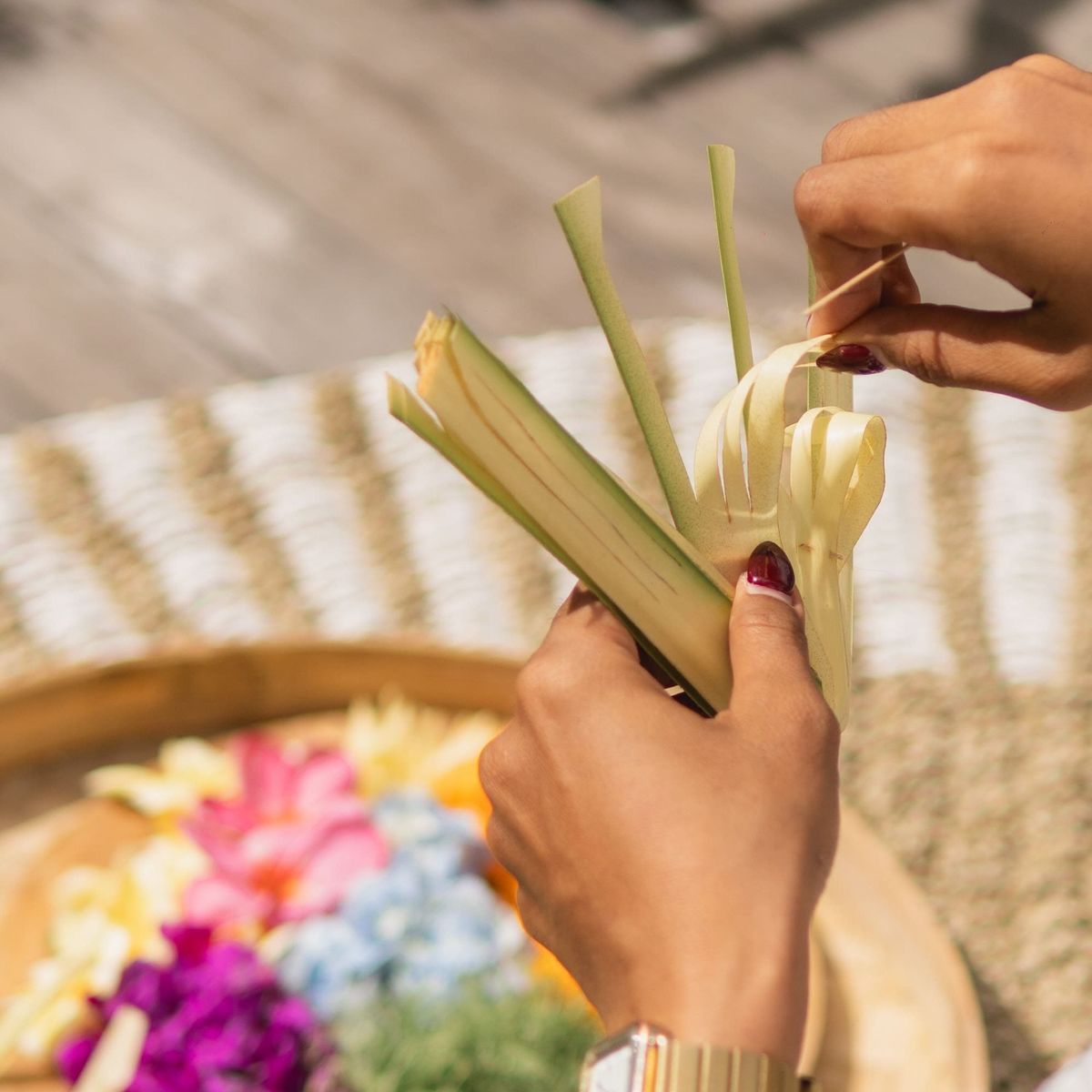 Ubud Morning Cooking Experience with Market Tour & Canang Sari Ceremony