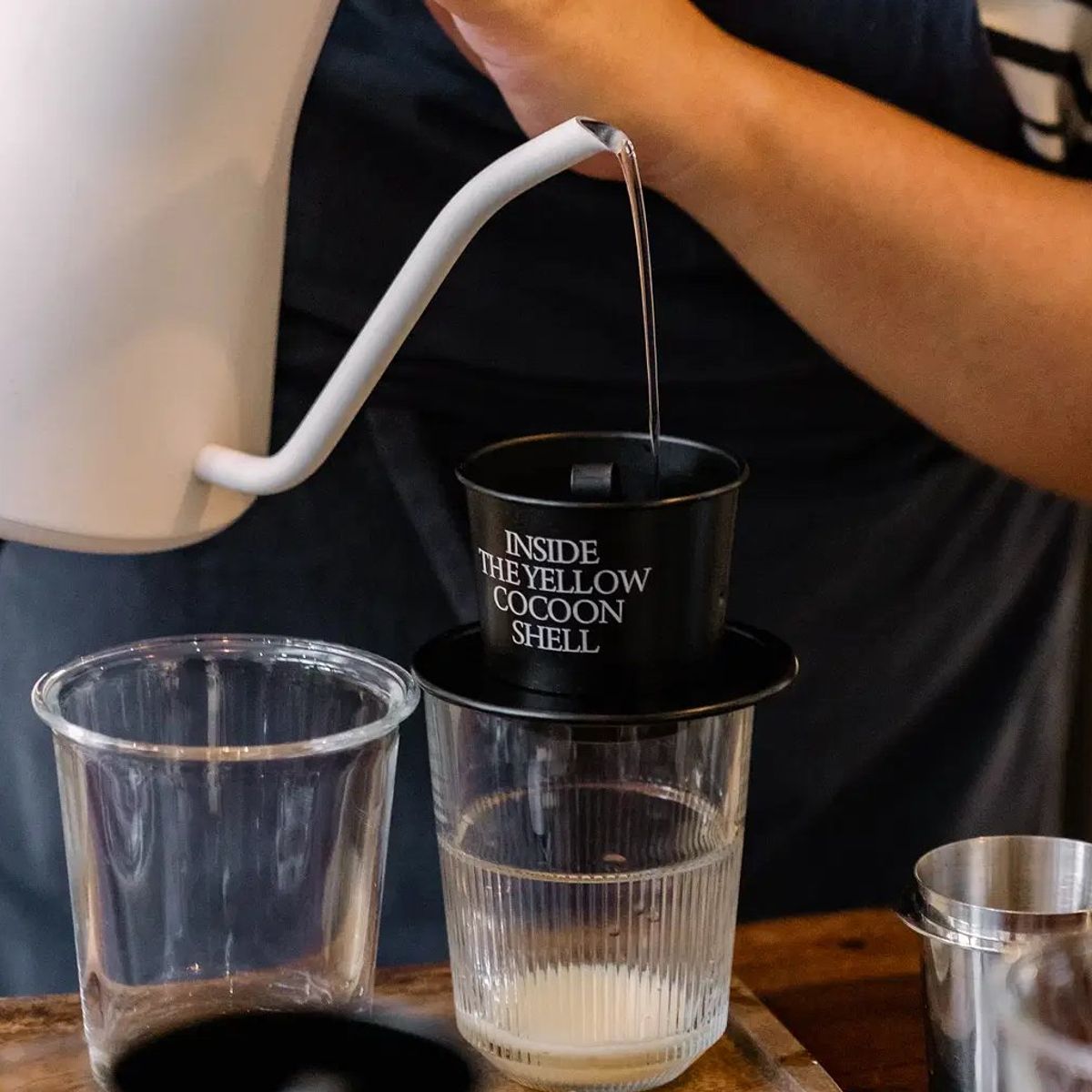 Expérience unique de café végétalien vietnamien Omakase
