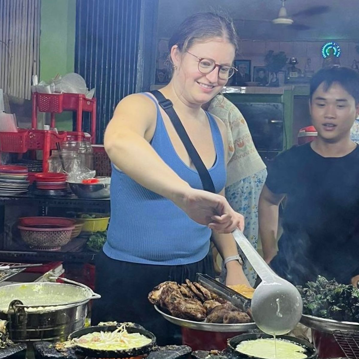 Unique Walking Street Food Tour in Saigon