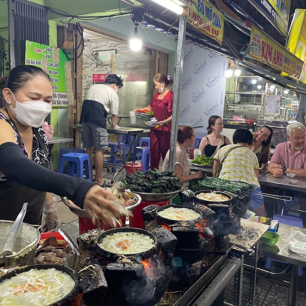 Unique Walking Street Food Tour in Saigon