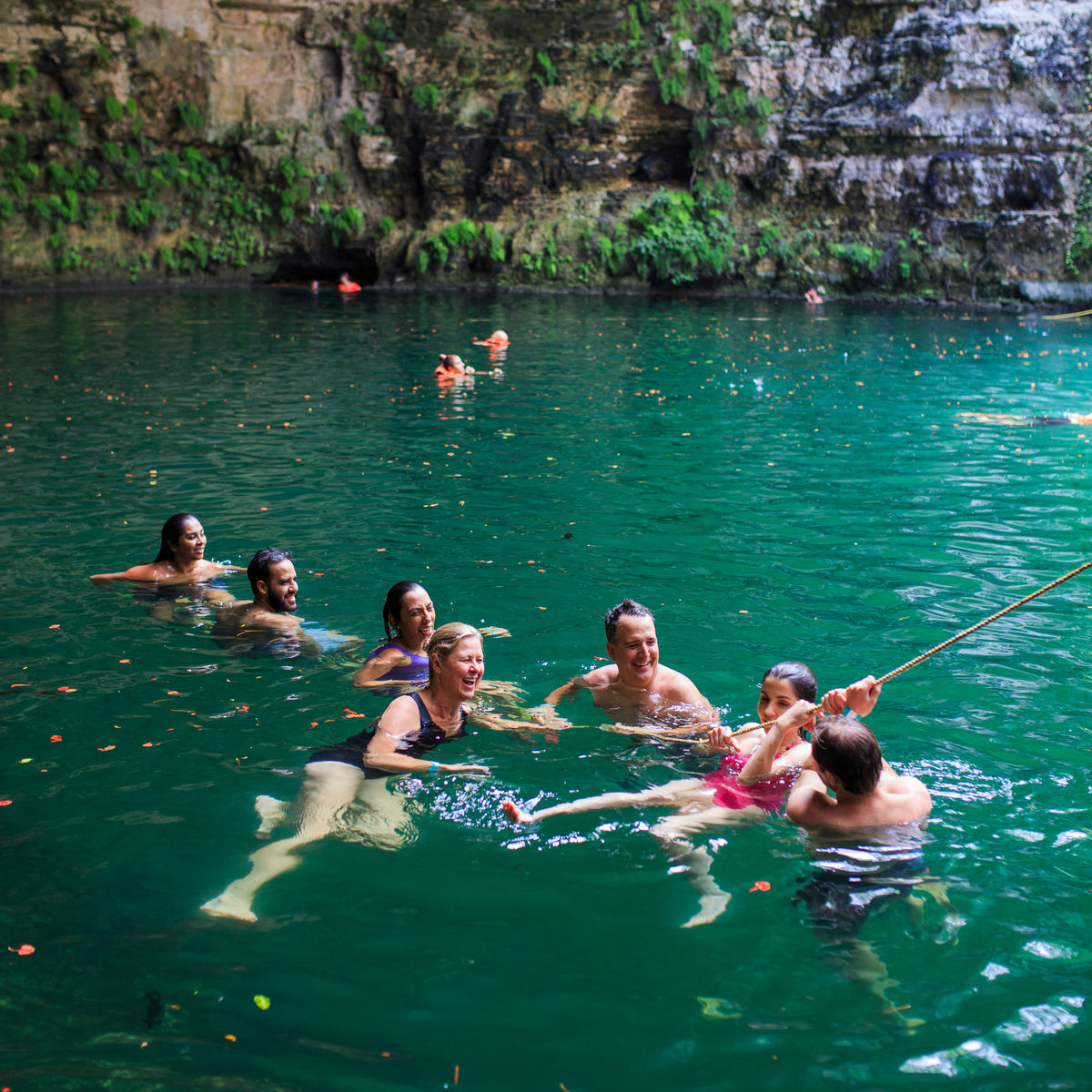 Depths of the Yucatan: Valladolid Market Tour & Street Food + Cenote + Cooking Class (Transportation Included)