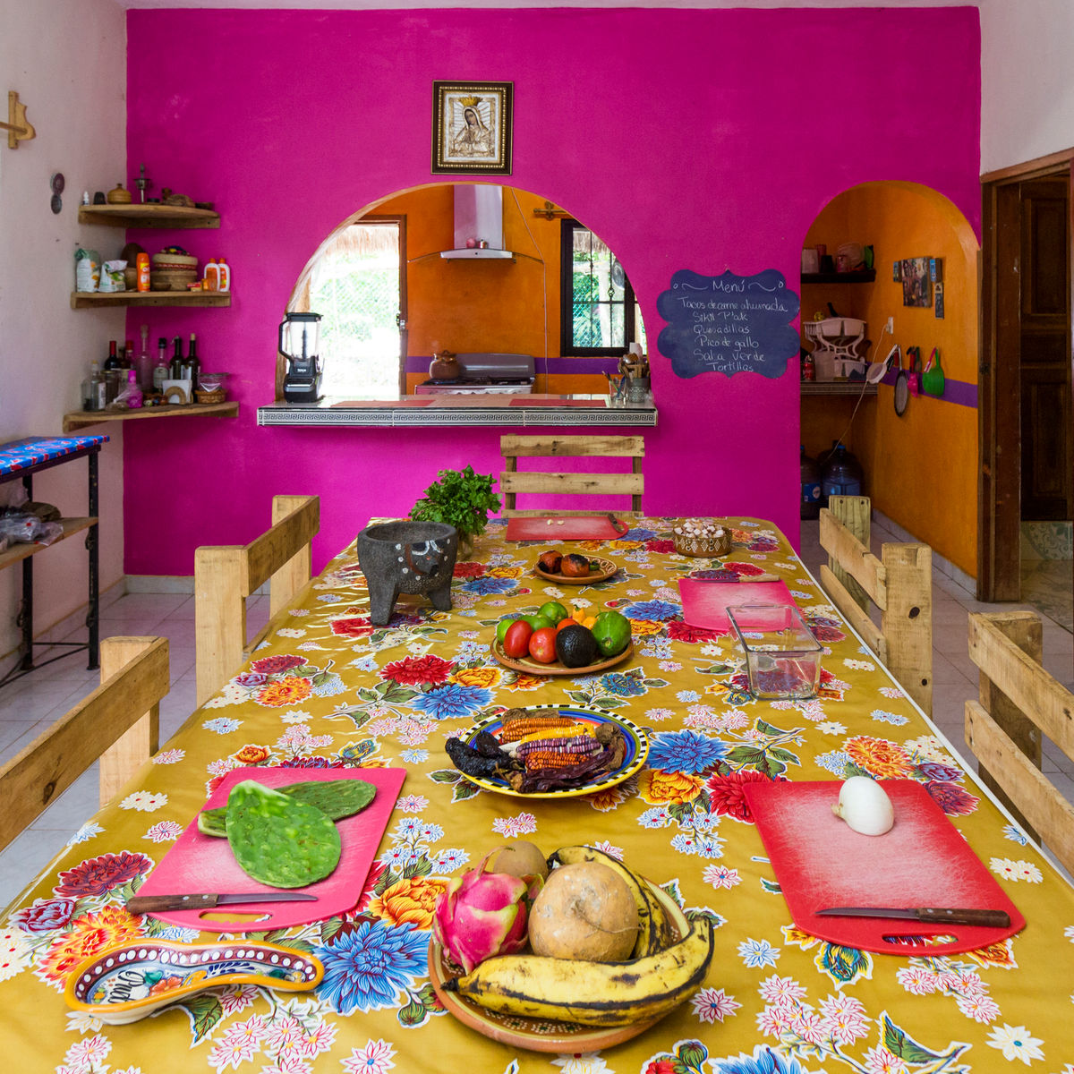 Depths of the Yucatan: Valladolid Market Tour & Street Food + Cenote + Cooking Class (Transportation Included)