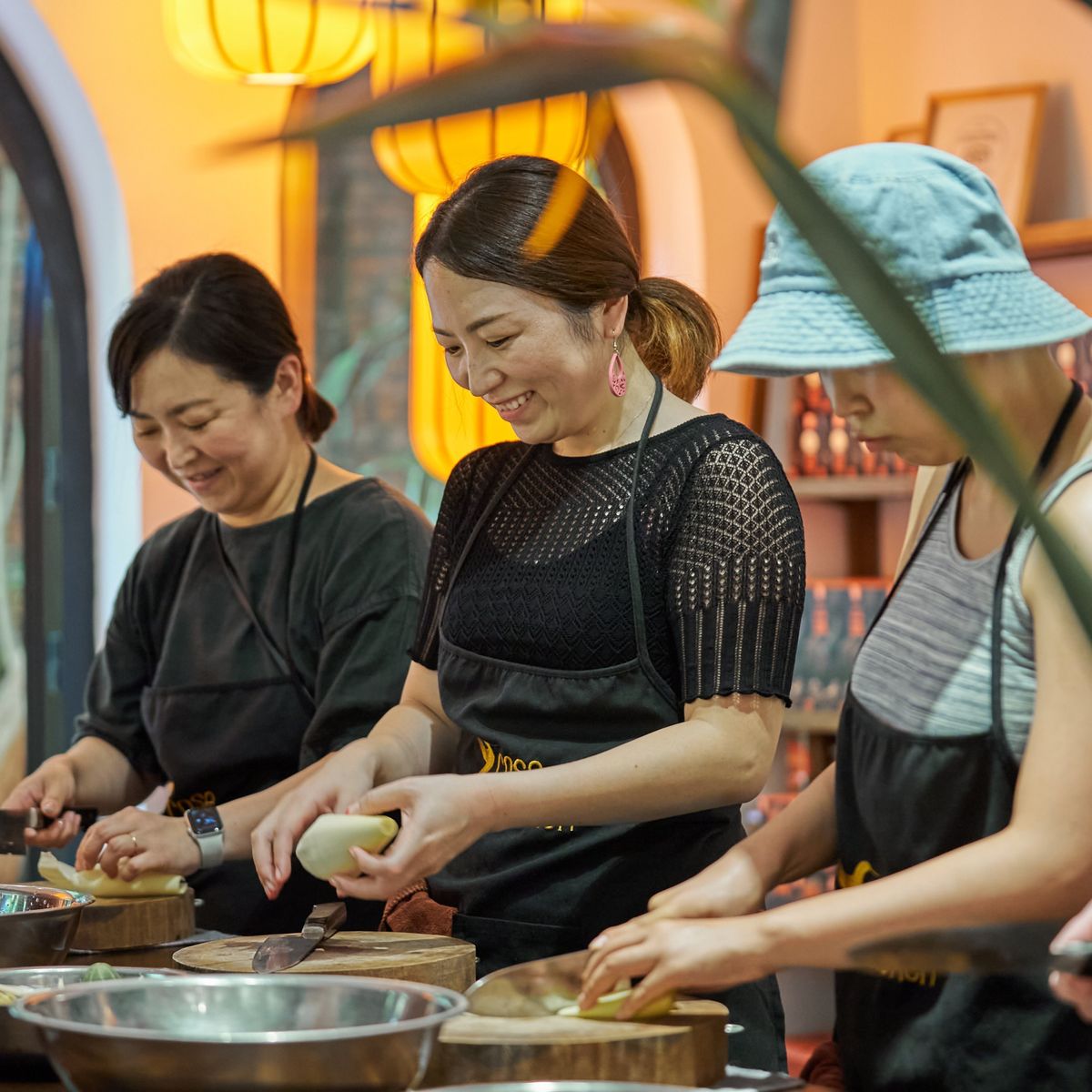 Veganer Kochkurs in Villa + Pagodenbesuch