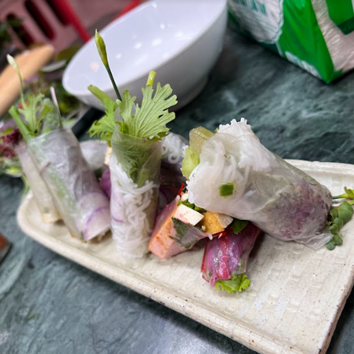 Vegane vietnamesische Küche & Marktreise
