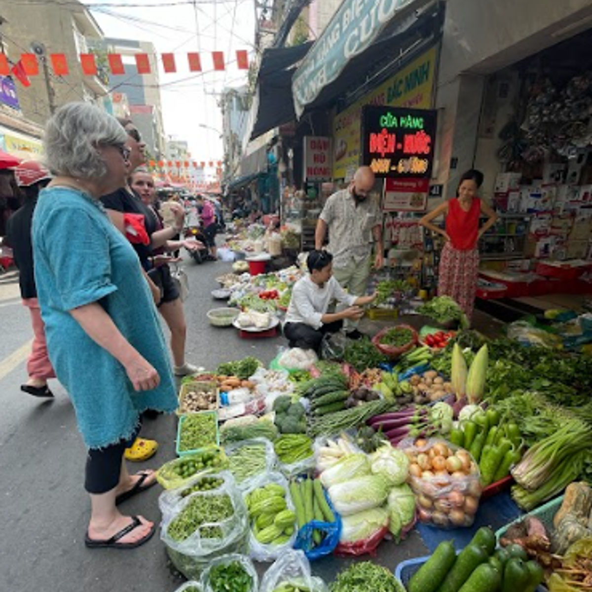 Vegane vietnamesische Küche & Marktreise