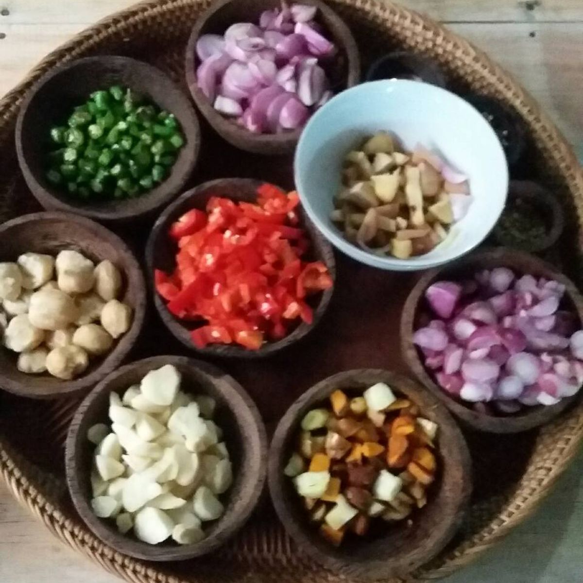 Market Tour + Cooking Class + Rice Paddies Visit + Lunch at Balinese House - (Solo Partcipants)