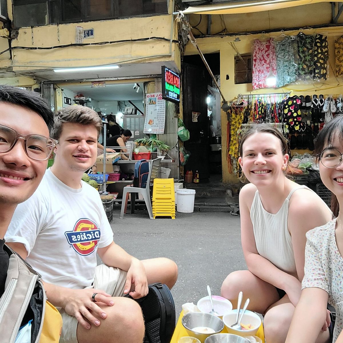 Vegan Street Food Tour and Stories of Hanoi