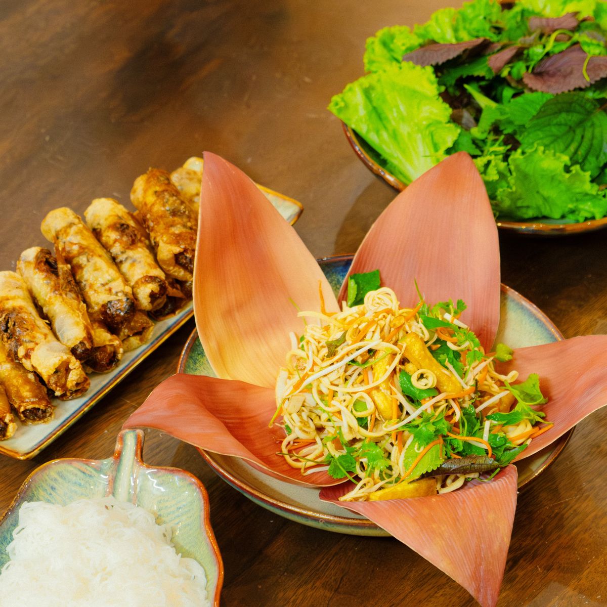 Hanoi on a Plate: Cook Authentic Vegetarian Vietnamese Dishes With Unlimited Liquor Tasting