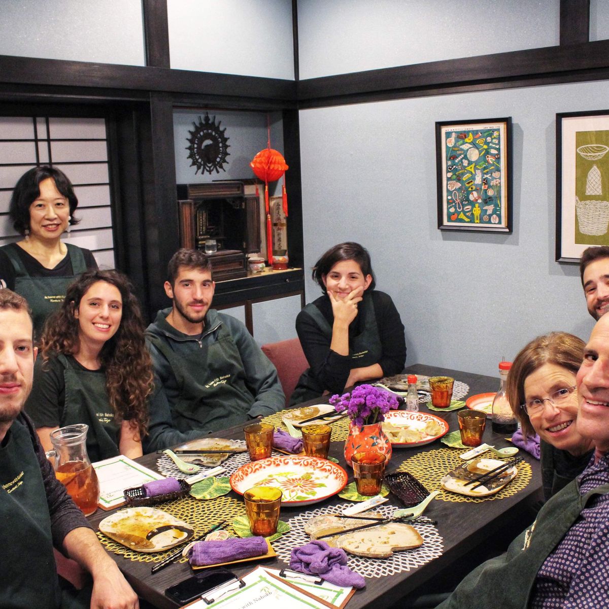 At home with Nahoko
