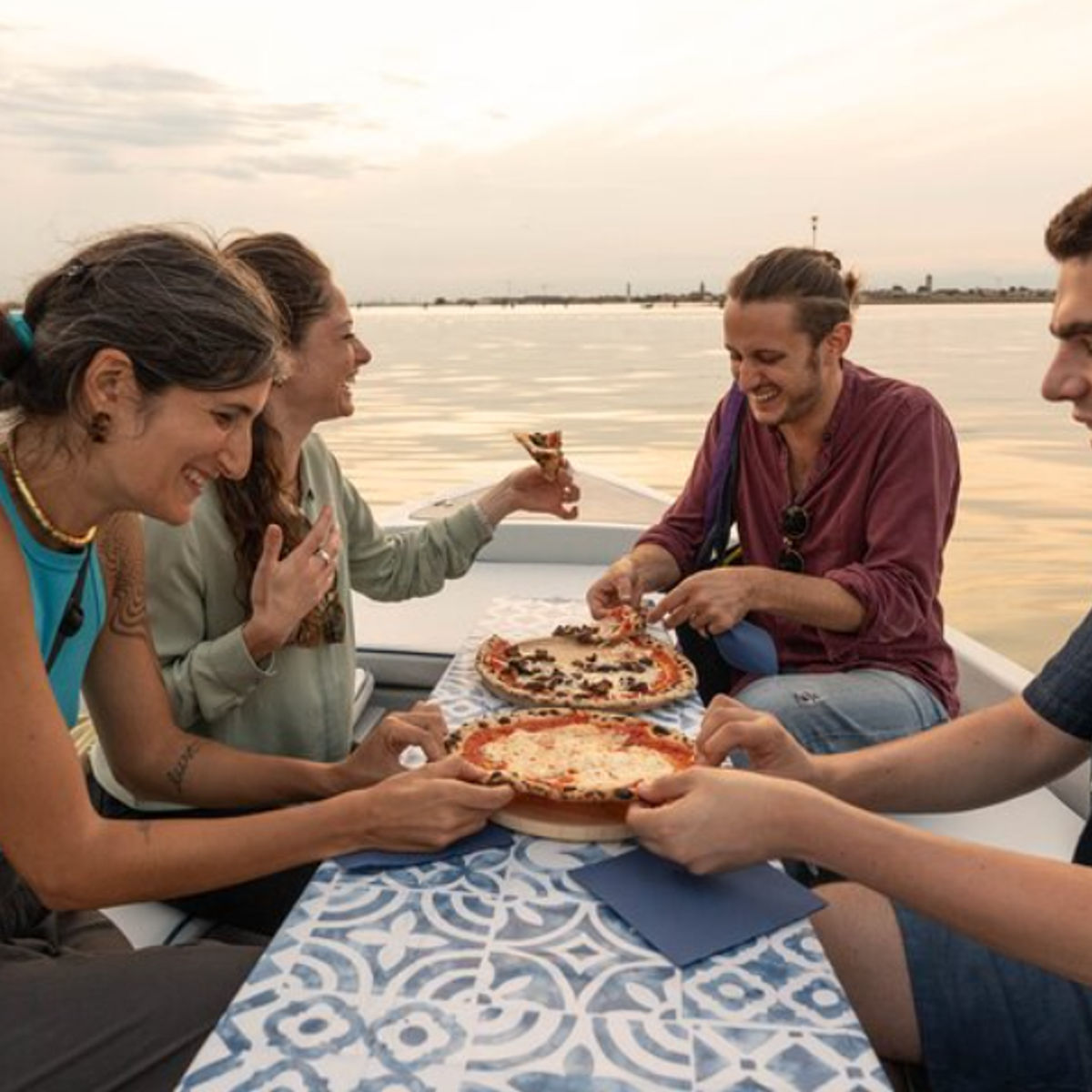 Excursion gastronomique et en bateau aux îles de Venise