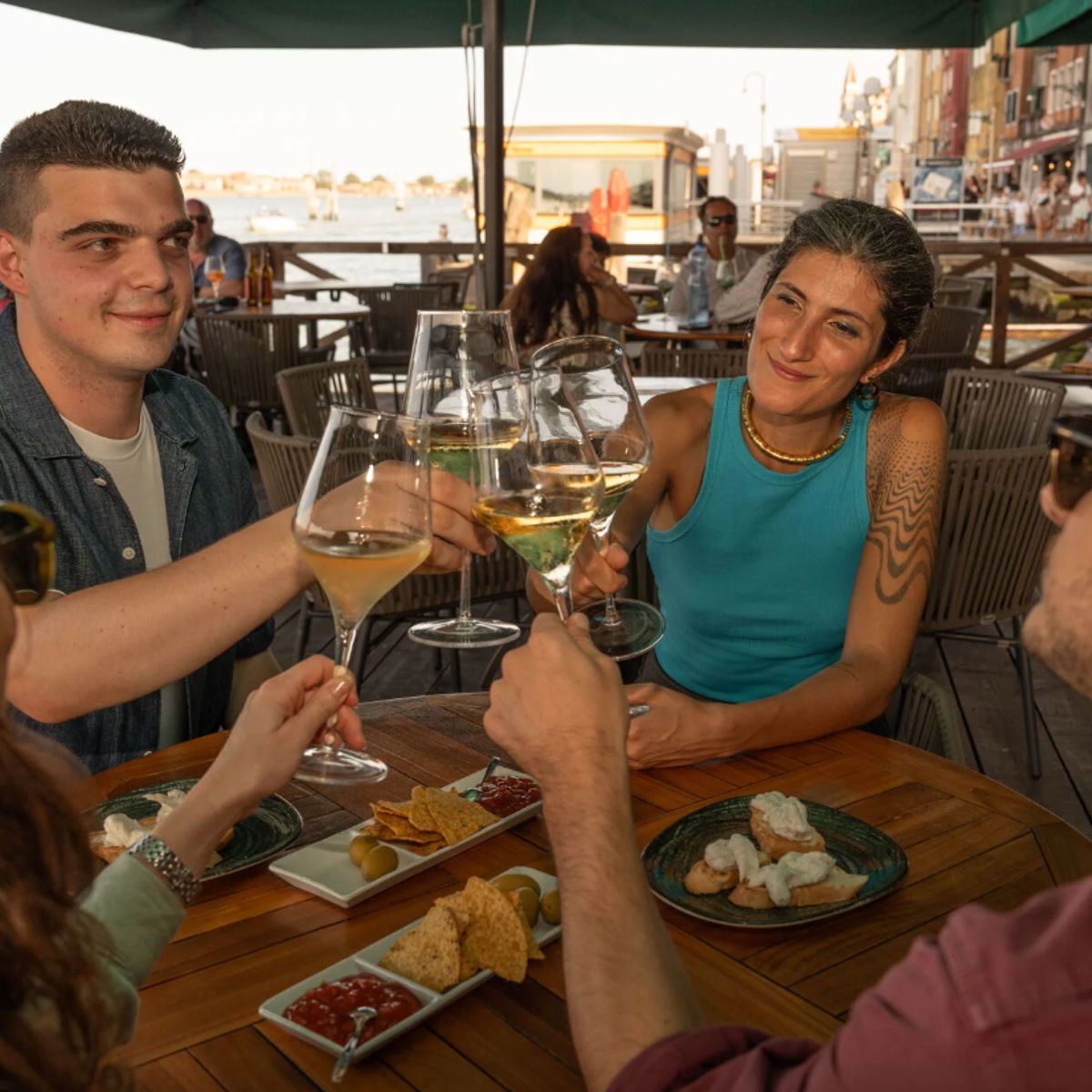 Excursion gastronomique et en bateau aux îles de Venise