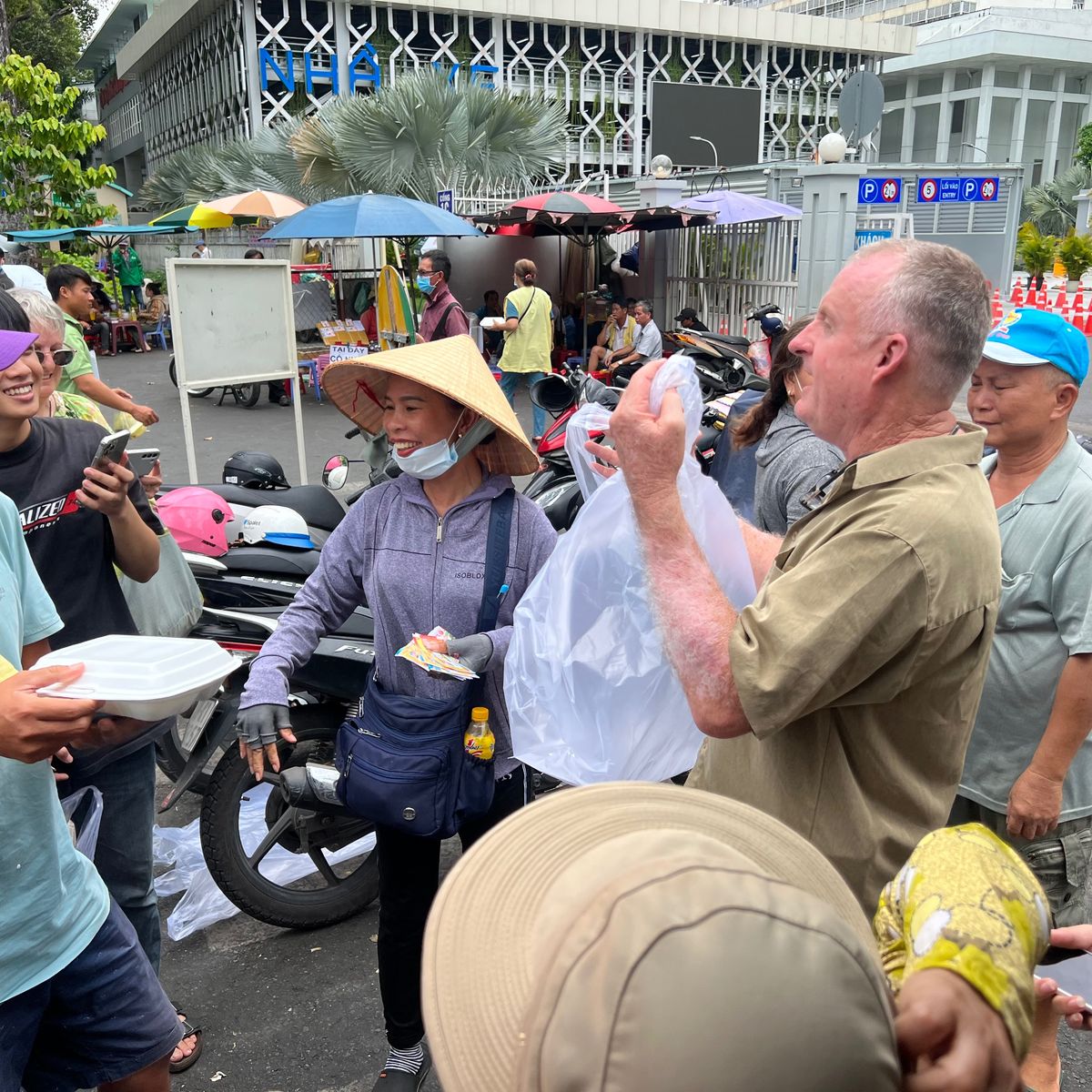 Vietnamese Charity Cooking Class For People In Need
