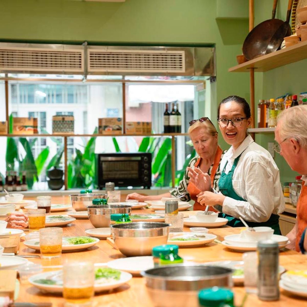 Vietnamese Cooking Class and Explore Local Market Tour in Ho Chi Minh City