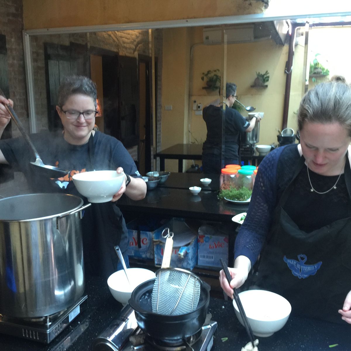 Interactive Vietnamese Cooking Class with Cyclo Tour and Market Tour