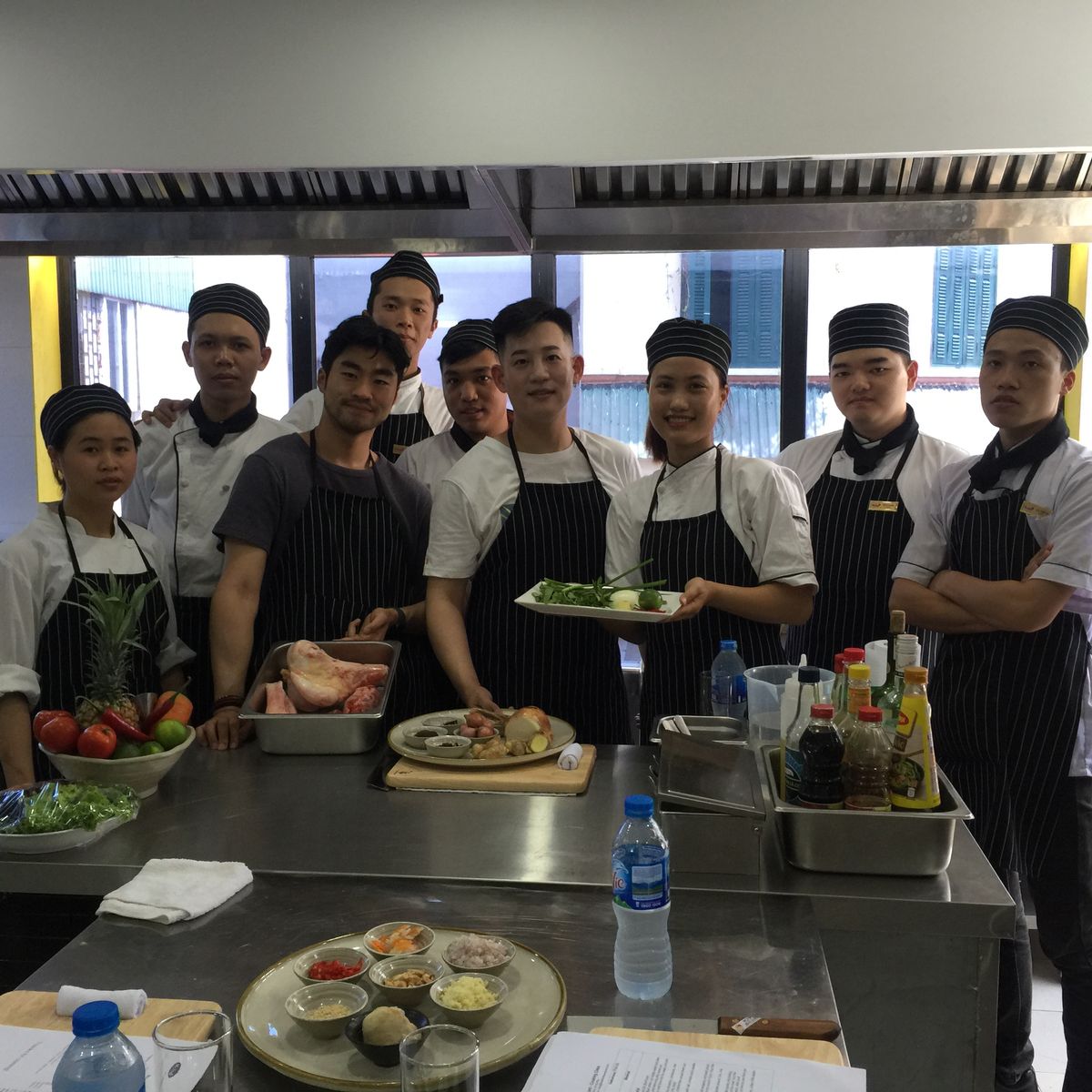 Interactive Vietnamese Cooking Class with Cyclo Tour and Market Tour