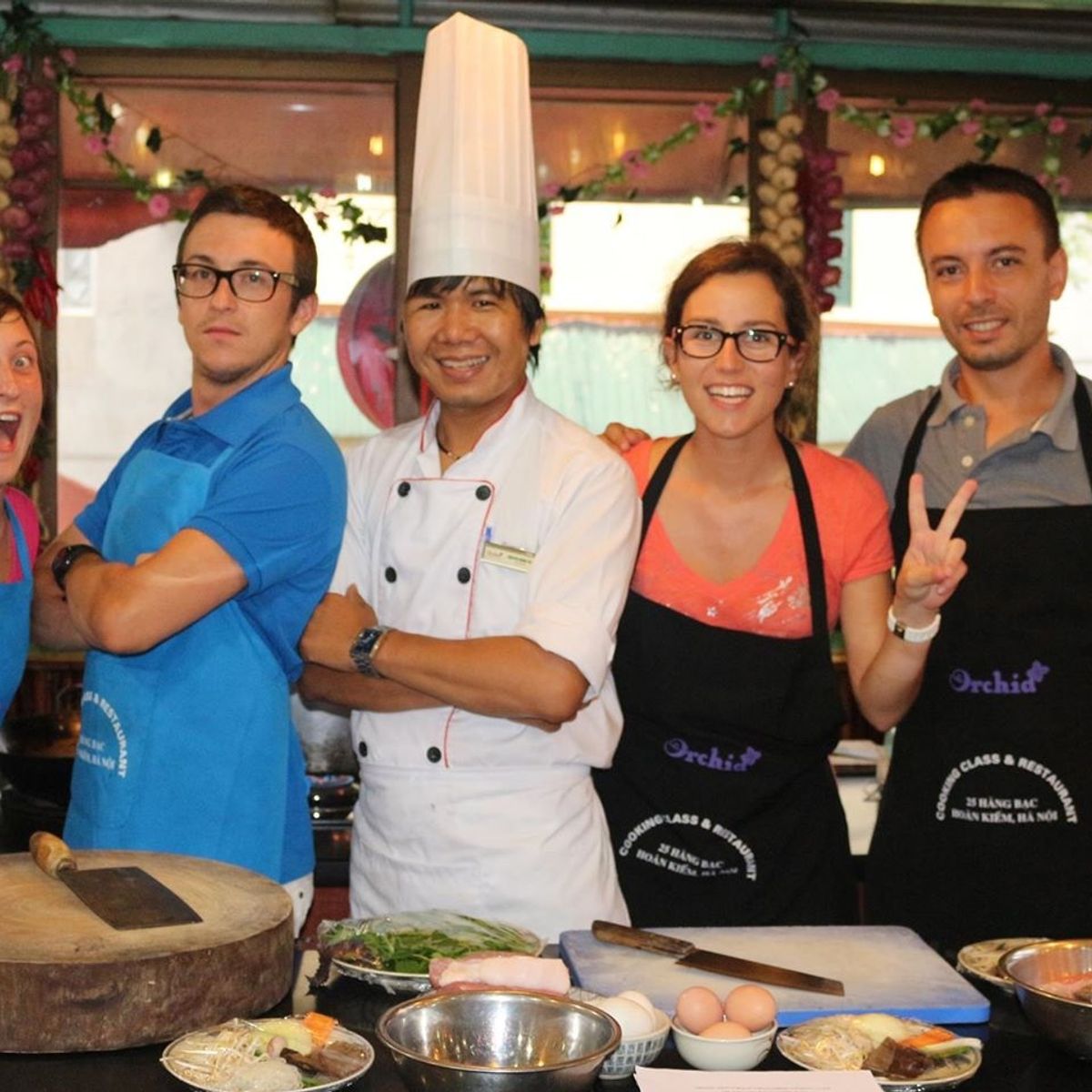 Interactive Vietnamese Cooking Class with Cyclo Tour and Market Tour
