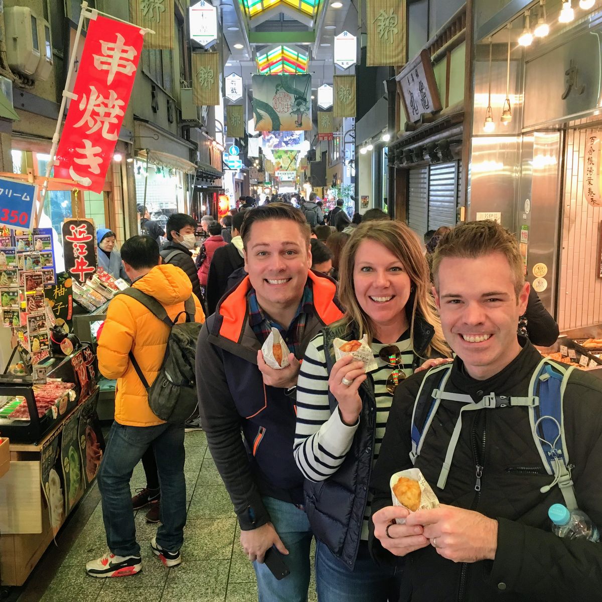 Food Tour in Kyoto Nishiki Market, Pontocho and Gion Geisha District