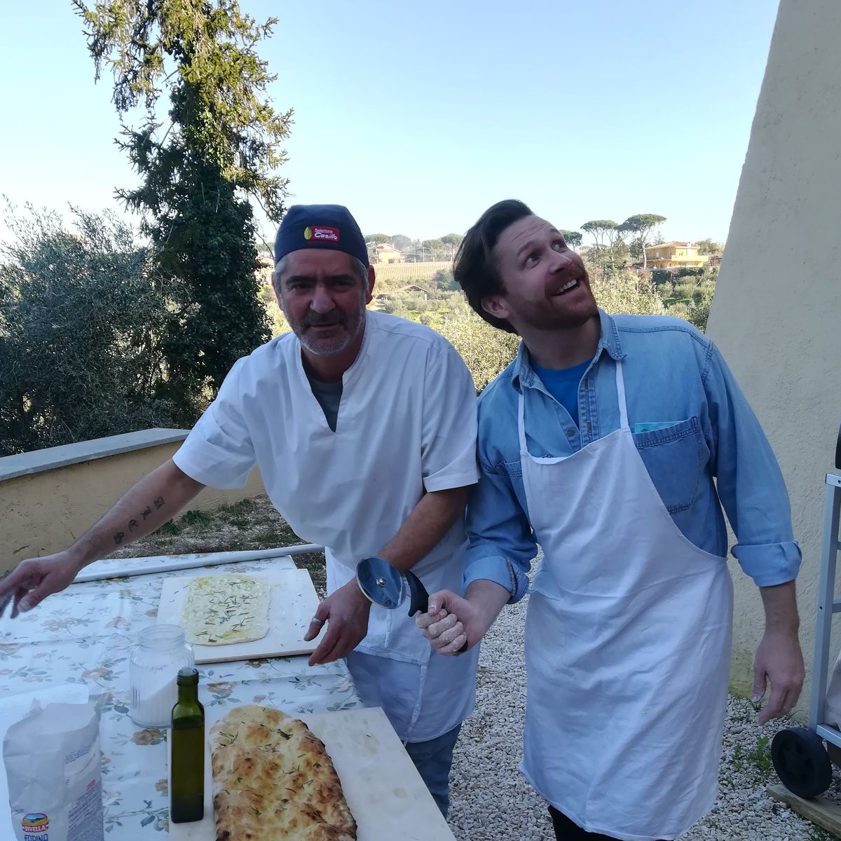 Pizza Making Class with Winery Tour & Tasting: Roman Adventure