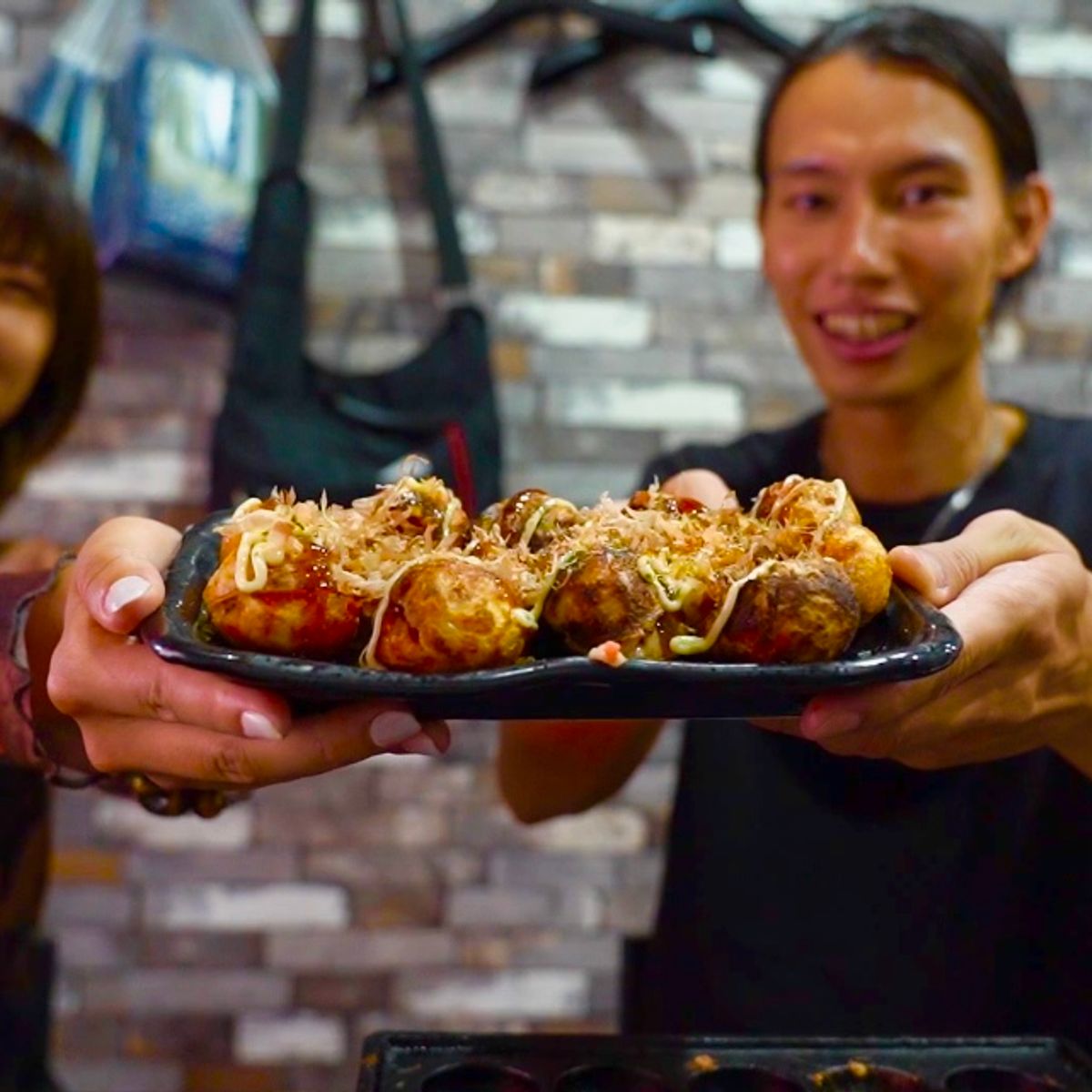 Yakisoba & Karaage Tasting and Make Your Own Takoyaki in Osaka