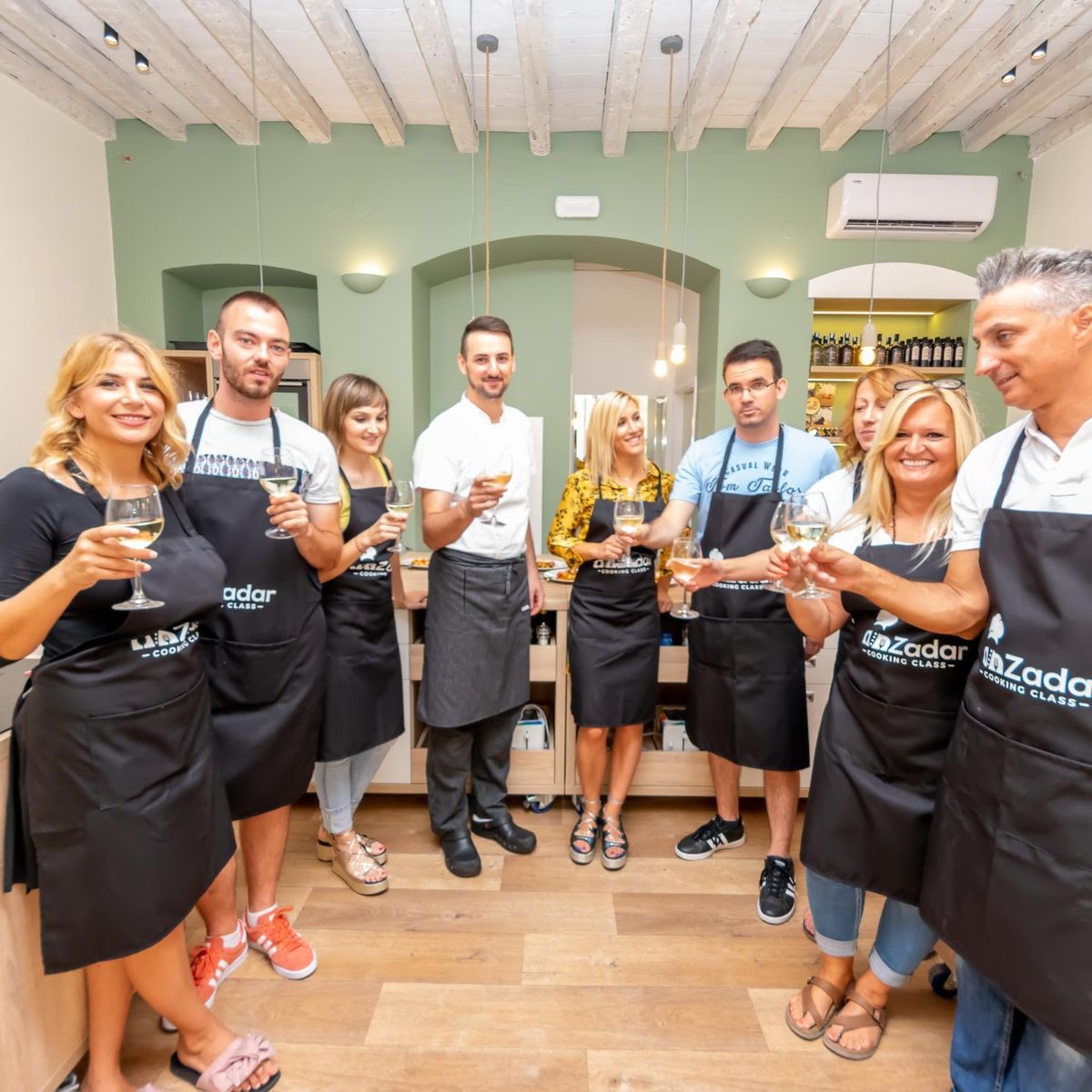 Dalmatian Cooking Class with Professional Chef and Guided Market Tour