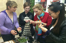 6 Hours Cooking Class in a Local Family with Muslim Quarter Bazaar Tour