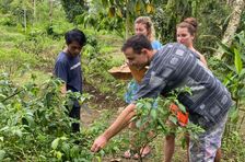 Vegan 7-Dish Cooking Class in Lush Organic Farm