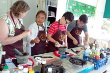 Thai Cooking Class with Organic Herb Garden Tour or Market Tour