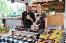 Balinese Cooking Class at Tapa Tepi Kali Canggu with a Small Group