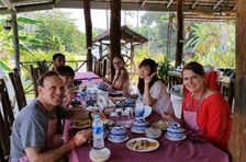Authentic Thai Cooking in a Garden with Easy and Simple Recipe