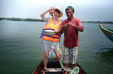 Eco Cooking Class & Fishing Tour on Bamboo Basket Boat