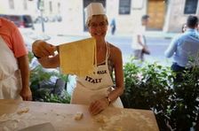 Fettuccine Making in Rome
