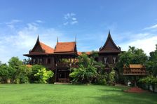 One night at a Thai Traditional House with Cooking Class, Canal Cruise & Market Adventure