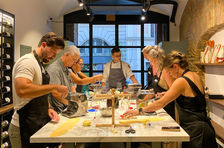 Italian Cooking Masterclass by the Colosseum: Pizza, Pasta & Tiramisu with Wine