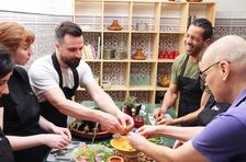 Half-Day Cooking Experience on Moroccan Dishes with Market Tour