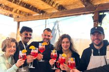 Private Rooftop Italian Dinner near the Vatican Museums