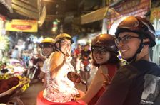 西贡夜间摩托车美食之旅