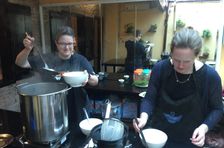 Interactive Vietnamese Cooking Class with Cyclo Tour and Market Tour