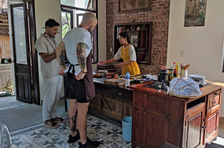 Clase de cocina vietnamita con visita al mercado y experiencia agrícola.