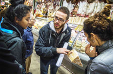 Tuscan Market Tour with Pasta Class, Tiramisu, and Wine Tasting