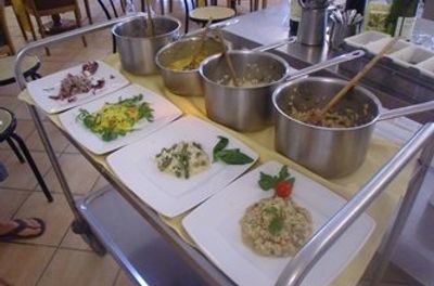 Memasak Masakan 1/2 Hari dengan Chef Paolo Monti - The Risotto, Carpaccio e Scaloppine