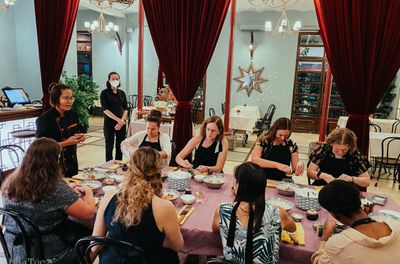 3 hours of hands-on cooking class with Hoa Túc Cooking Class