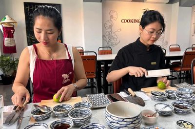 3 Hours of Hands-on Cooking Class with Hoa Túc Cooking Class