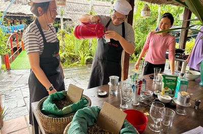 A Taste of Tradition: Coffee Workshop with Bask Boat Experience, Lantern Making Class or Massage
