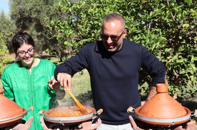 Corso di autentica cucina marocchina in una fattoria a Marrakech.