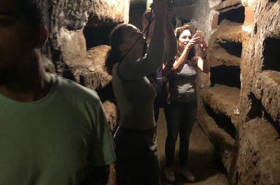 Catacombs Tour with Breakfast and Ice Cream in Rome
