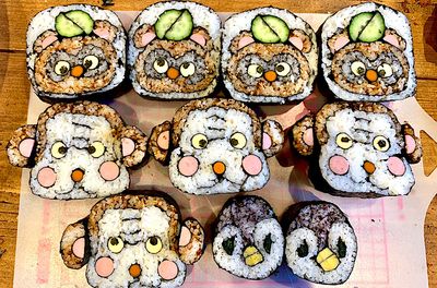 Creative Decorative & Character Sushi Making Class In Tokyo