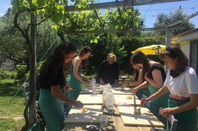 Cooking With Wild Herbs In The Countryside of Rome