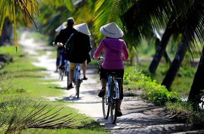 Countryside Bike Tour and Basket Boat Experience with Vietnamese Culinary Class