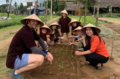 Farming and Cooking Experience in Tra Que Herb Village