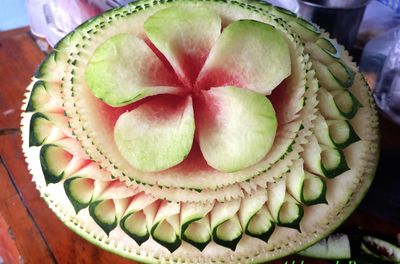 Fruit And Vegetable Carving program with Thai Master Chef at Sukho Cuisine Koh Lanta